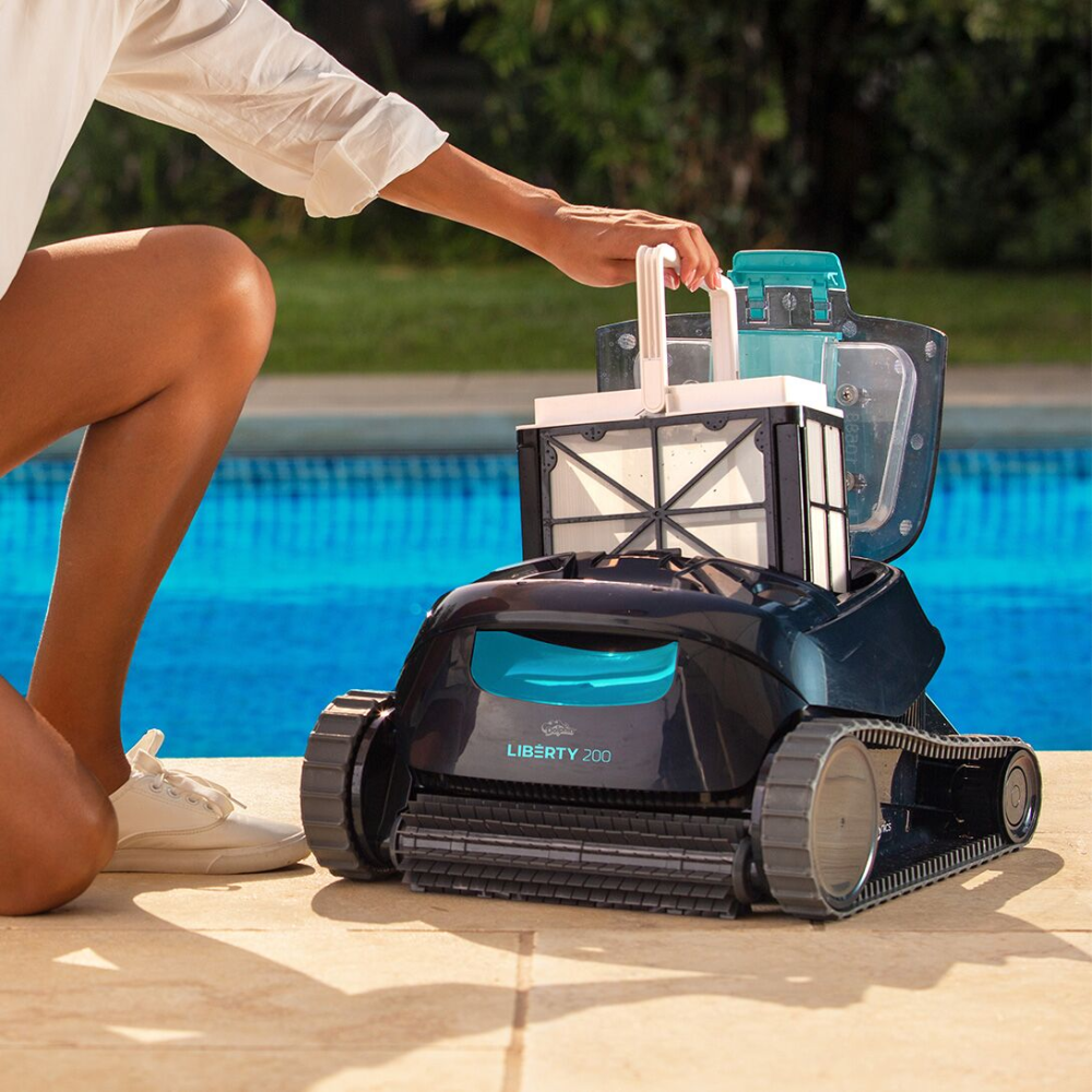 Liberty 200 Cordless Robotic Dolphin Cleaner | Royal Swimming Pools